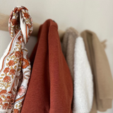 Foulard Delhi Kid Brique | Fleux | 11