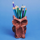 Vase Hibou After Midnight - Aubergine | Fleux | 15