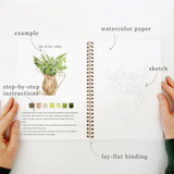 Carnet d'aquarelle - Bouquet | Fleux | 10
