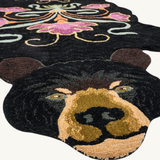 Tapis Blooming Black Bear XL | Fleux | 12