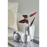 Set de 3 Vases Jayce Grés - Blanc | Fleux | 3