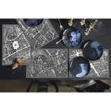 Set de table vinyle plan de Paris Turgot - Vendôme | Fleux | 5