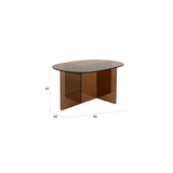 Table basse Linea Brown | Fleux | 19