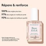 Vernis Soin Base S.O.S. - 15 ml | Fleux | 8