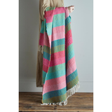 Plaid Isnel Multicolore Coton Recyclé | Fleux | 4