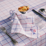 Pack de 2 Serviettes Léon - Blue | Fleux | 16