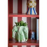 Vase Pontus Grès - Vert | Fleux | 3