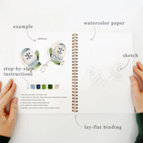 Carnet d'aquarelle - Winter | Fleux | 10