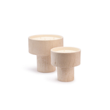 Bougie Coupe Striée Fleur d'orangée - Blanc | Fleux | 7