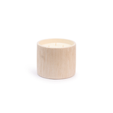 Bougie Céramique Striée Fleur d'Oranger - White | Fleux | 12