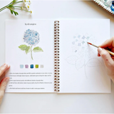 Carnet d'aquarelle - Flowers | Fleux | 15