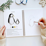 Carnet d'aquarelle - Winter | Fleux | 11