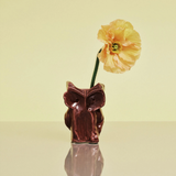 Vase Hibou After Midnight - Aubergine | Fleux | 13