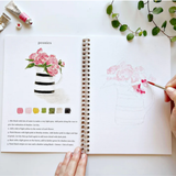 Carnet d'aquarelle - Bouquet | Fleux | 11