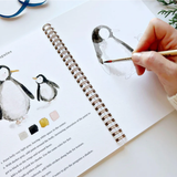 Carnet d'aquarelle - Winter | Fleux | 12