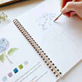 Carnet d'aquarelle - Flowers | Fleux | 16