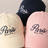 Casquette Baseball Broderie Paris Social Club - Beige | Fleux | 9