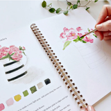 Carnet d'aquarelle - Bouquet | Fleux | 12