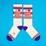 Chaussettes I Heart Romance Novels | Fleux | 12