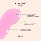 Vernis soin - Active Glow Grape | Fleux | 16