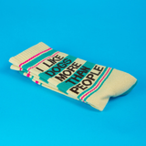 Chaussettes I like Dogs More Than People | Fleux | 15
