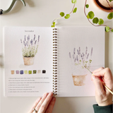 Carnet d'aquarelle - Garden | Fleux | 19