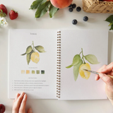 Carnet d'aquarelle - Fruit | Fleux | 15