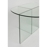 Table basse Linea Transparent | Fleux | 16