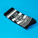 Chaussettes I Love Cock And I Hate The Government | Fleux | 10