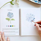 Carnet d'aquarelle - Flowers | Fleux | 17
