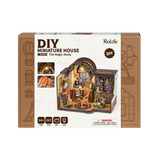 Kit Maison Miniature DIY - The Magic Study | Fleux | 18