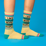 Chaussettes I like Dogs More Than People | Fleux | 11