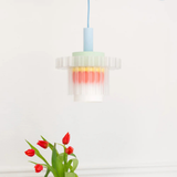 Suspension Gigi n°5 - Cable Bleu Ciel | Fleux | 13