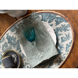 Set de table ovale Offrande à l'amour - Toile de Jouy | Fleux | 37