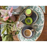 Set de table ovale Offrande à l'amour - Toile de Jouy | Fleux | 47