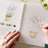 Carnet d'aquarelle - Garden | Fleux | 11