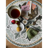 Set de table Vinyle Rond Mosaïque - Amanda | Fleux | 17