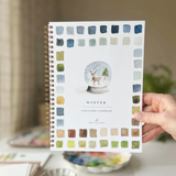 Carnet d'aquarelle - Winter | Fleux | 15