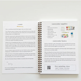 Carnet d'aquarelle - Fruit | Fleux | 17