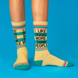 Chaussettes I like Dogs More Than People | Fleux | 13