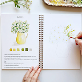 Carnet d'aquarelle - Flowers | Fleux | 10