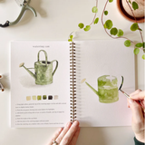 Carnet d'aquarelle - Garden | Fleux | 13