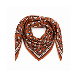 Foulard Adulte Léopard Camel 100 cm | Fleux | 2