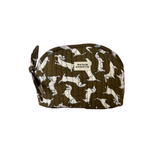 Trousse de Makeup - Teckel Kaki | Fleux | 2