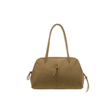 Sac Brooklyn Bag - Suede - Khaki | Fleux | 7