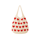 Sac Maille - Love in Stitches M Blanc | Fleux | 2