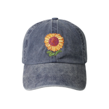 Casquette de baseball Brodée Tournesol - Bleu Marine | Fleux | 3