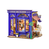 Kit Maison Miniature DIY - Leisure Time Tea Room | Fleux | 7
