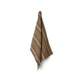 Serviette Vida - Rayé Sand/Cream 50 x 70 cm | Fleux | 4