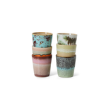 Set de 6 coffee mugs 70s S Surreal | Fleux | 9